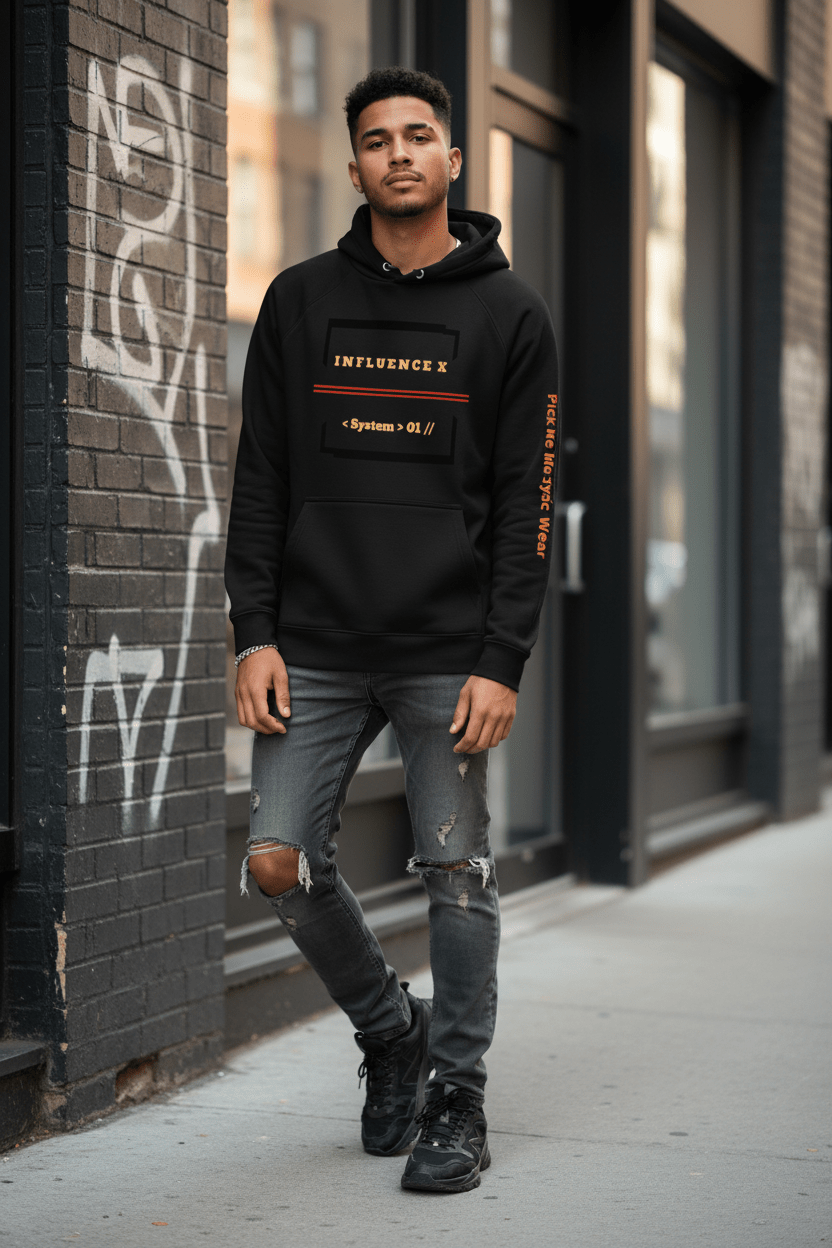 INFLUENCE X – System 01 Hoodie - Pick Me Mystic WearINFLUENCE X – System 01 HoodiePick Me Mystic Wear Pick Me Mystic Wear4602987_13723Influence X Hoodie — Black LifestyleXSBlack