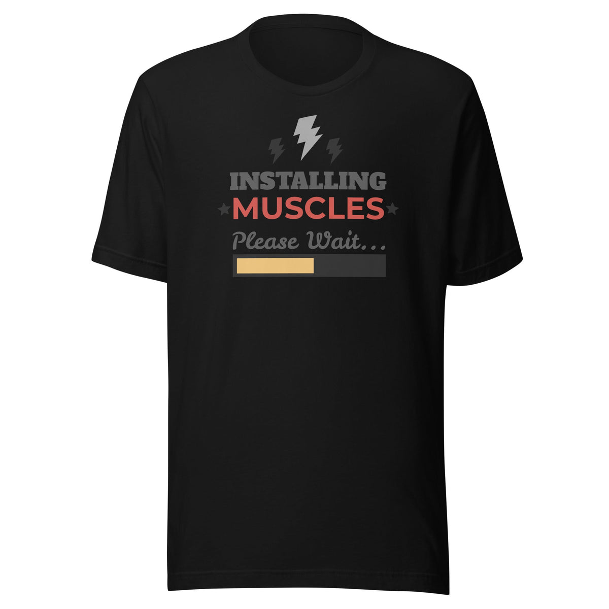 Installing Muscles Graphic Tee | Gym Humour Unisex T-Shirt - Pick Me Mystic WearInstalling Muscles Graphic Tee | Gym Humour Unisex T-ShirtT-ShirtPick Me Mystic WearPick Me Mystic Wear9166542_19391Product mockupXSBlack