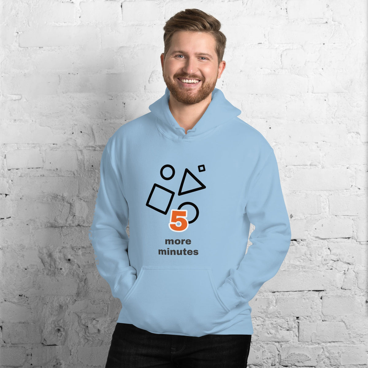 Just Five More Minutes | Pick Me Mystic Wear - Pick Me Mystic WearJust Five More Minutes | Pick Me Mystic WearHoodiePick Me Mystic Wear Pick Me Mystic Wear6446961_10841Product mockupSLight Blue