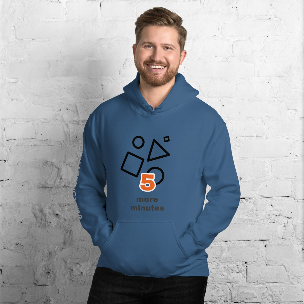 Just Five More Minutes | Pick Me Mystic Wear - Pick Me Mystic WearJust Five More Minutes | Pick Me Mystic WearHoodiePick Me Mystic Wear Pick Me Mystic Wear6446961_5562Product mockupSIndigo Blue