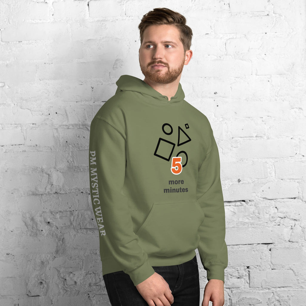 Just Five More Minutes | Pick Me Mystic Wear - Pick Me Mystic WearJust Five More Minutes | Pick Me Mystic WearHoodiePick Me Mystic Wear Pick Me Mystic Wear6446961_12989Product mockupSMilitary Green