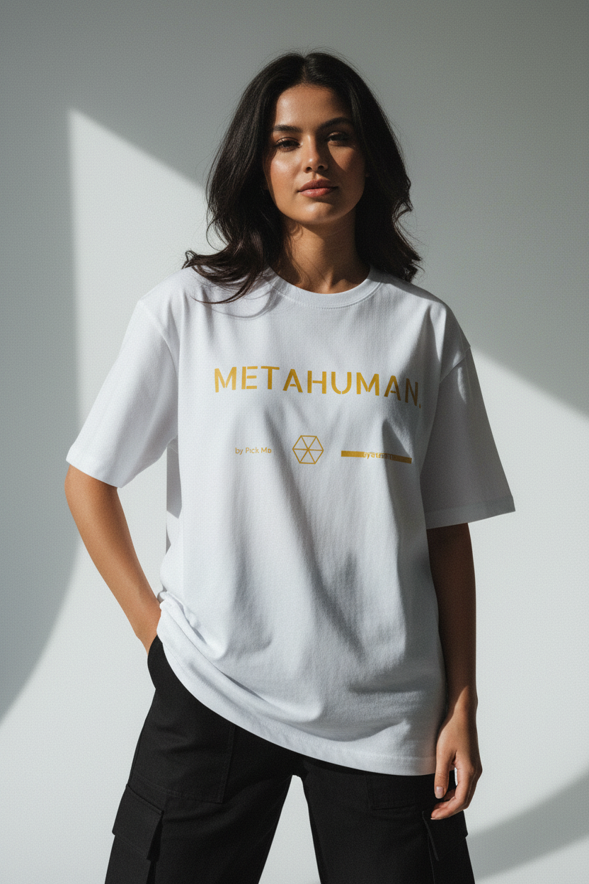 Metahuman White Tee