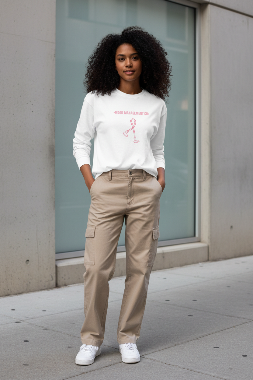 Mood Management Co. White – On Model