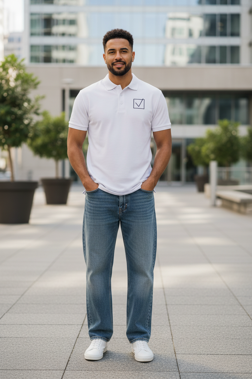 Polo — White