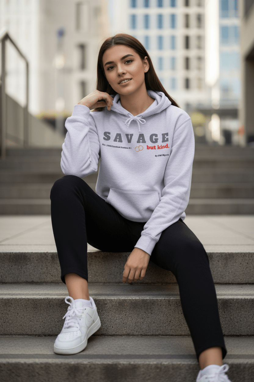 Savage But Kind Hoodie – Limited Edition 0.1 by PM Mystic - Pick Me Mystic WearSavage But Kind Hoodie – Limited Edition 0.1 by PM MysticHoodiePrintifyPick Me Mystic Wear16027539501293649314Savage But Kind Lilac HoodieAlpine GreenS