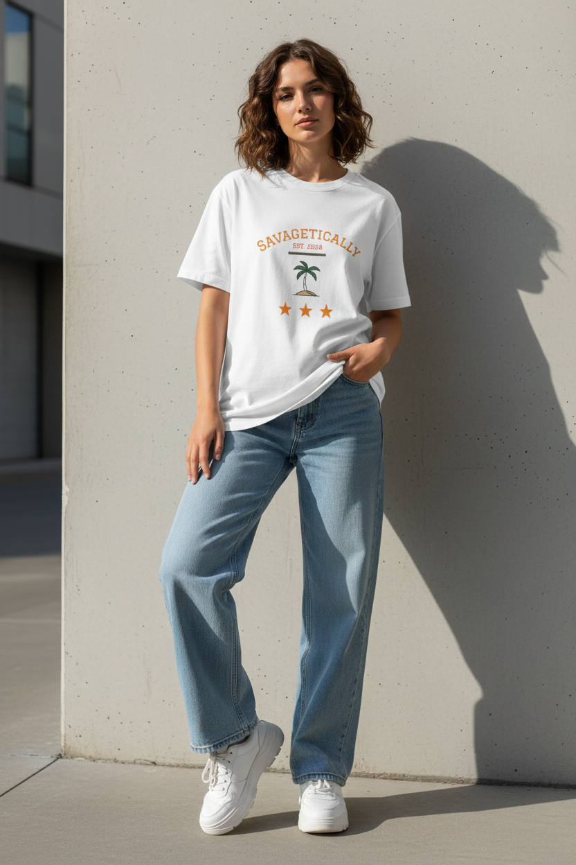 Savagetically Female Mockup