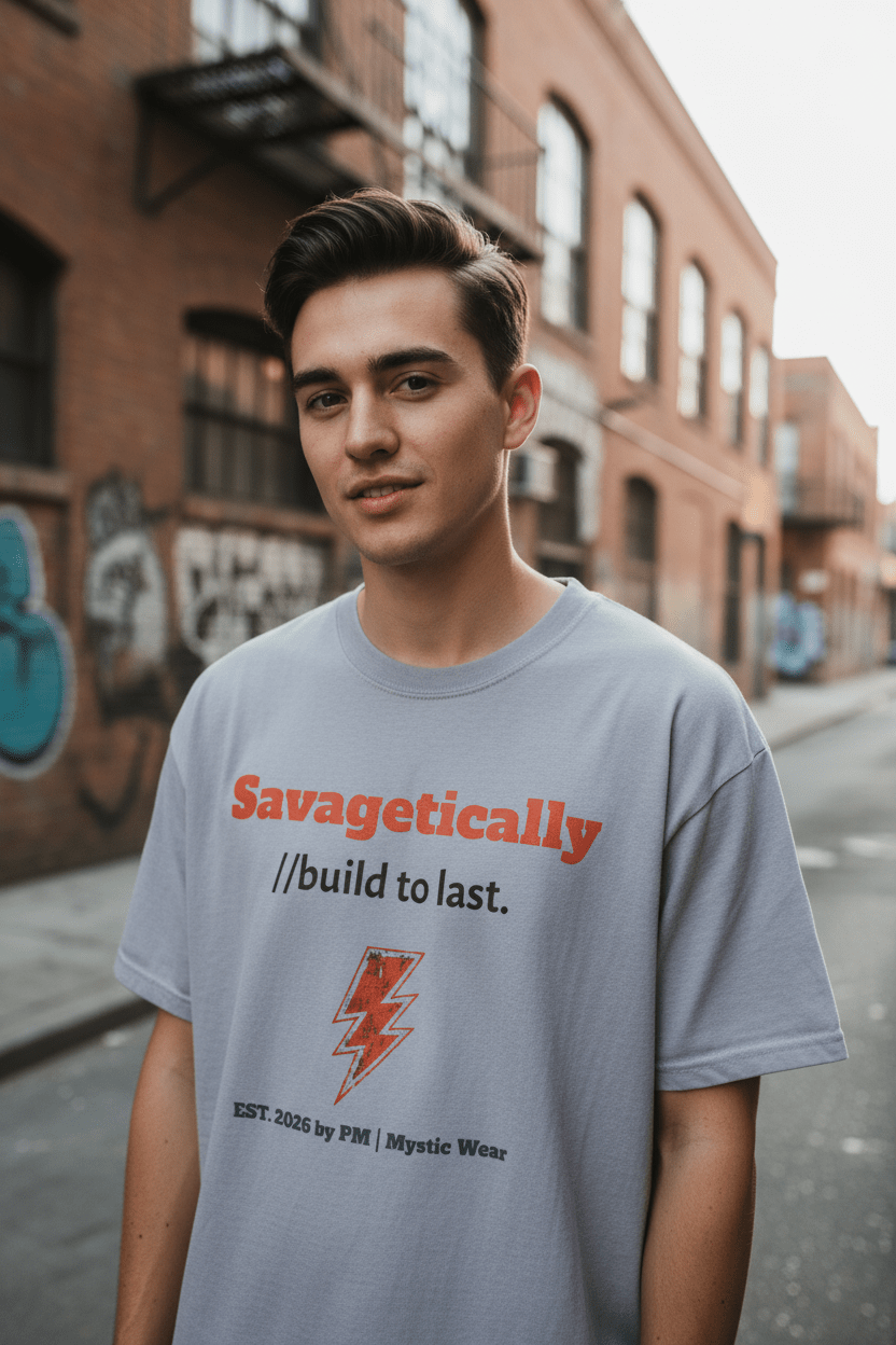 Savagetically Star Graphic Tee | 'Rare Breed' Vintage Logo Print - Pick Me Mystic WearSavagetically Star Graphic Tee | 'Rare Breed' Vintage Logo PrintT-ShirtPrintifyPick Me Mystic Wear18886593623740683457Savagetically Grey LifestyleSBlack