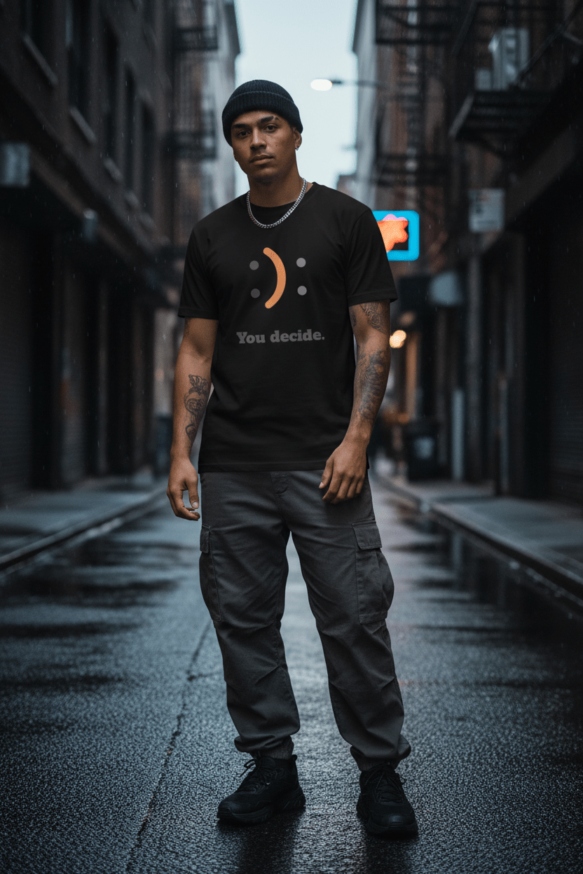 You Decide. Tee - Pick Me Mystic WearYou Decide. TeePick Me Mystic Wear Pick Me Mystic Wear8391678_21322You Decide. Tee — Black LifestyleSBlack